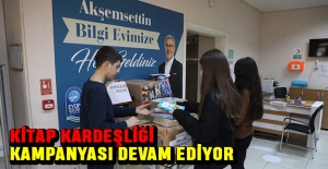 Kitap kardeşliği kampanyası devam ediyor