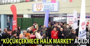 “Küçükçekmece Halk Market” Açıldı