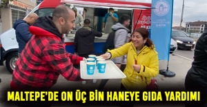 Maltepe’de 13 bin haneye gıda yardımı