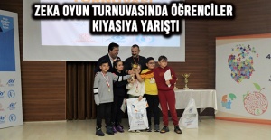 Zeka oyun turnuvasında öğrenciler kıyasıya yarıştı