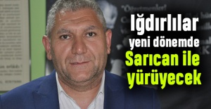 Iğdırlılar yeni dönemde Sarıcan ile yürüyecek