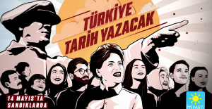 İYİ PARTİ SEÇİM KAMPANYASINI; ‘’TÜRKİYE TARİH YAZACAK!’’ SLOGANIYLA BAŞLATTI.