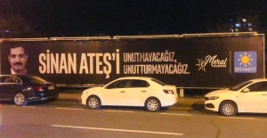 İYİ Parti'den Sinan Ateş sloganı