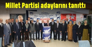 Millet Partisi Marmara bölgesi milletvekili adaylarını tanıttı