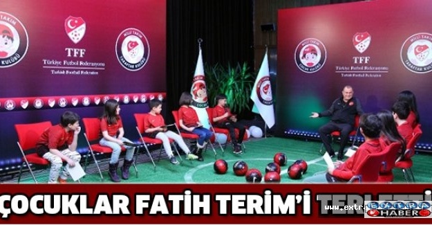 Çocuklar Fatih Terimi terletti