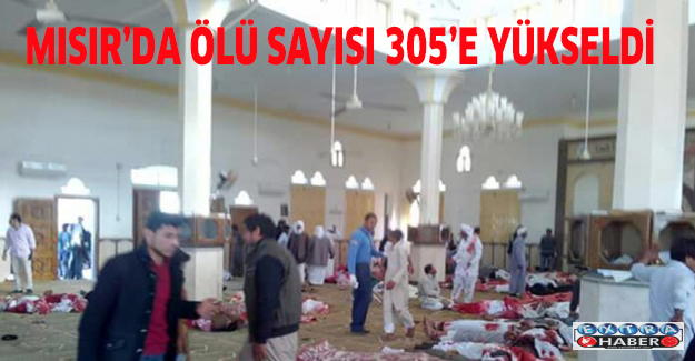 Mısırda ölü sayısı 305e yükseldi