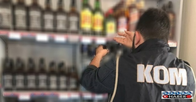 81 ilde Alkol operasyonu