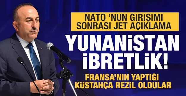 #039;Yunanistan ibretlik! Fransa#039;nın yaptığı küstahca ve rezil oldular#039;