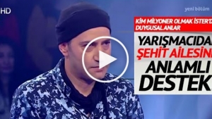 Ödülünü Şehit Ailesine Bağışladı!