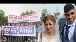 Şiddetli yağmur CHP’li kadınları durduramadı